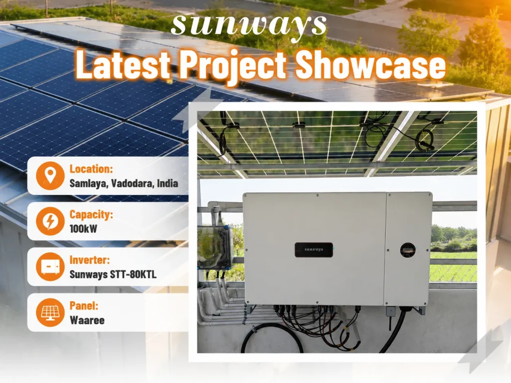 100.89kW Commercial Solar Project in Gujarat, India