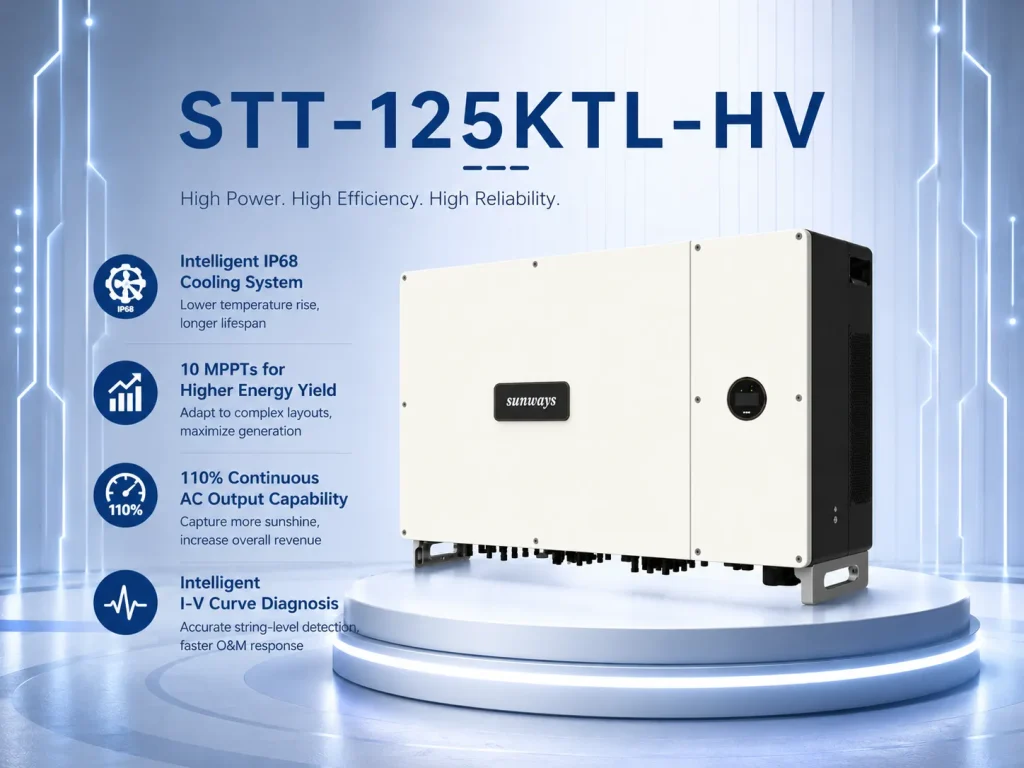 Sunways STT-125KTL-HV