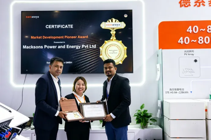 Sunways at SNEC 2026