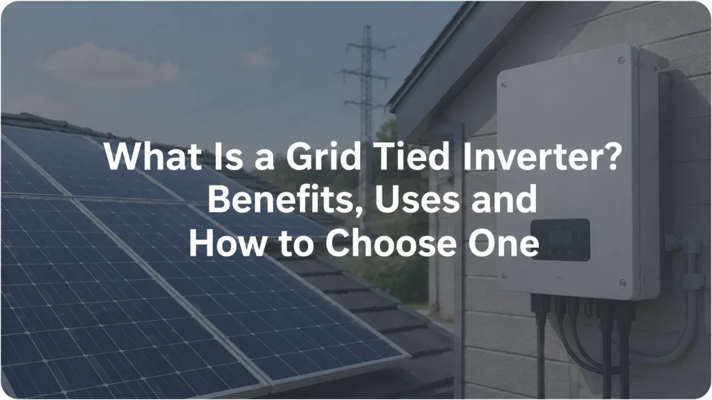 What Is a Grid Tied Inverter