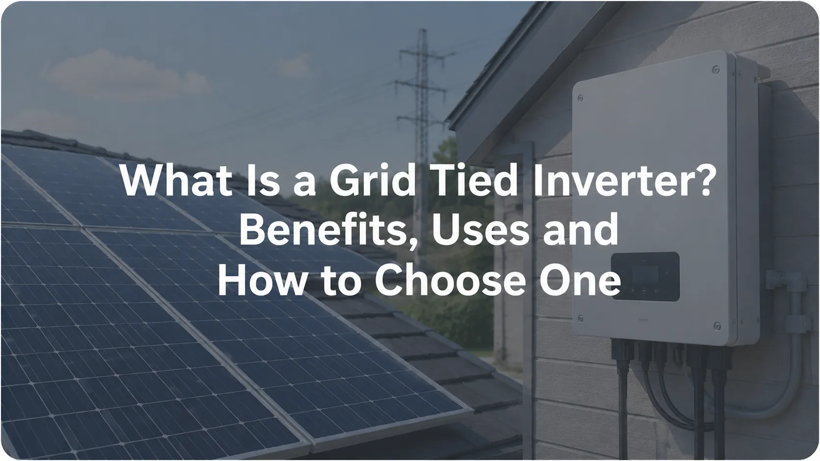 What Is a Grid Tied Inverter