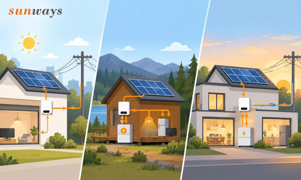 On-Grid vs Off-Grid vs Hybrid