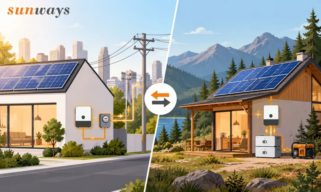On-Grid vs Off-Grid Inverter