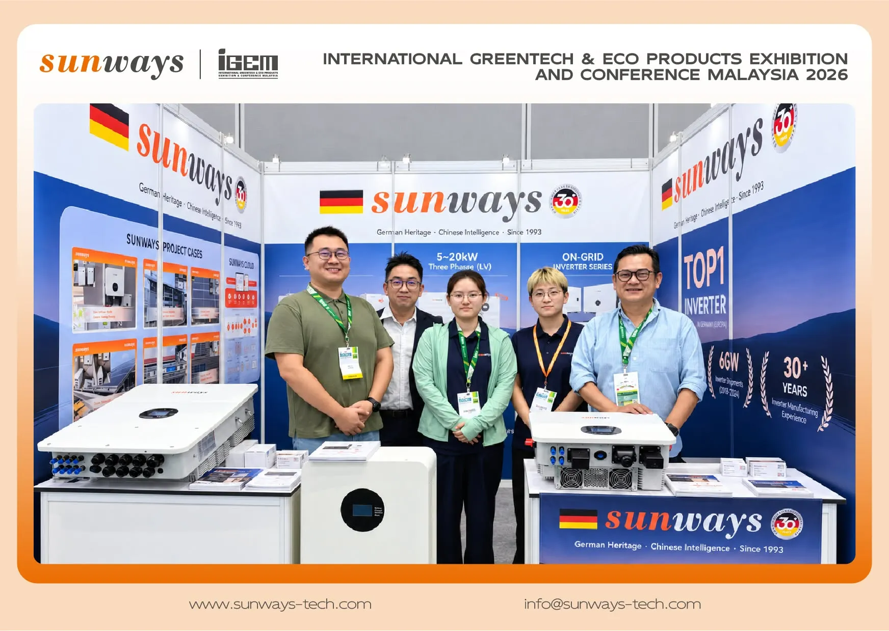 Sunways at IGEM 2026 in Malaysia